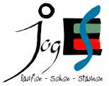 Logo Jog-ES - Run - See - Marvel in Esslingen